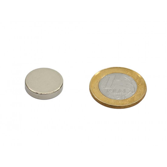 Ímã de neodímio 18x4 mm - N42